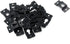 Geesatis Hanger Accessories 20 pcs Black Metal Keyhole Hangers for Mirrors Cabinet Picture Picture Box Audio Speaker Hanger Hook with Mounting Scr...