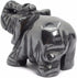 Justinstones Carved Natural Hematite Gemstone Elephant Healing Guardian Statue Figurine Crafts 2 inch...