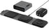 3 in 1 wireless charging station for multiple devices, wireless travel charger for iPhone, Apple Watch and AirPods, Foldable charging pad for Appl...