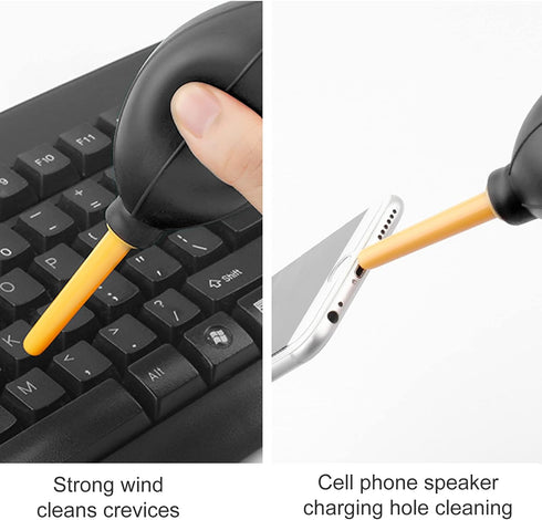 Keyboard Cleaning Bush, Computer Cleaning Kit with Carry Bag Anti Static Brush for Computer Car Player Printer Camera Cleaning Brush Kit (Style 2)...
