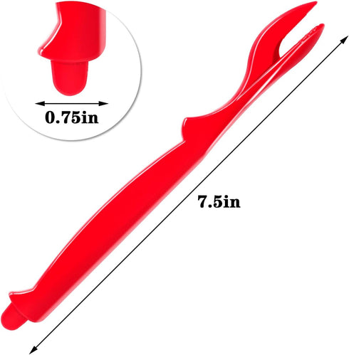 6Pcs Crab Legs Crackers - Crackers Picks Tools Set for Lobster, Crab, Crawfish, Prawns, Shrimp, Easy Opener Shellfish picks knife, Seafood Tools...