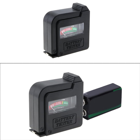 BT-860 Battery Tester Battery Volt Checker Monitor Electrical Equipment Suitable for AA AAA C D 9V 1.5V Button Cell Batteries...