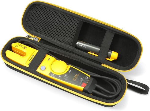 RAIACE Hard Carrying Case for Fluke T5-1000/T5-600/T6-1000/T6-600 Electrical Voltage, Continuity and Current Tester - Black...