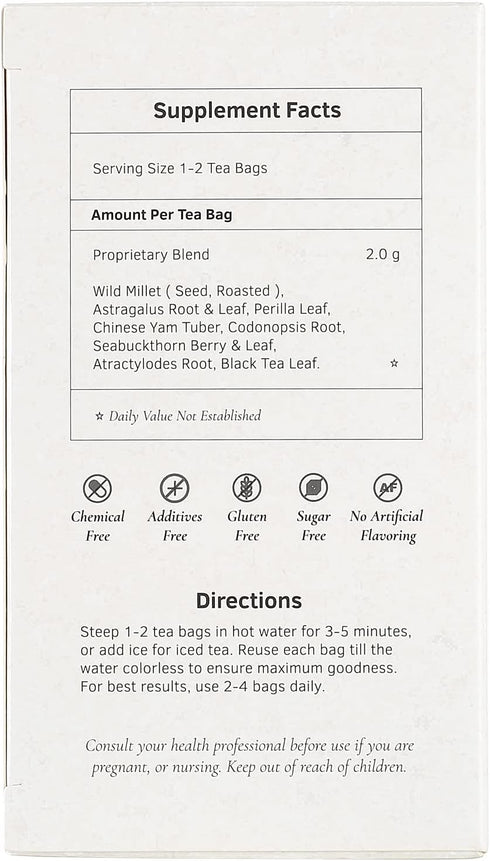 Health King GastroEase Herb Tea, Teabags, 20 Count Box...