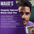 Maud's Organic Chai Tea Pods, 24 ct, Recyclable Single Serve Tea Pods – 100% Gourmet Blended Tea Leaves, Compatible with Keurig K Cups Maker...