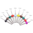 50pcs PCB Drill Bits Set Dremel Drill Bits Spiral Flute Carbide 0.3mm-1.2mm for PCB Circuit Board Stone Dremel Jewelry Making etc...