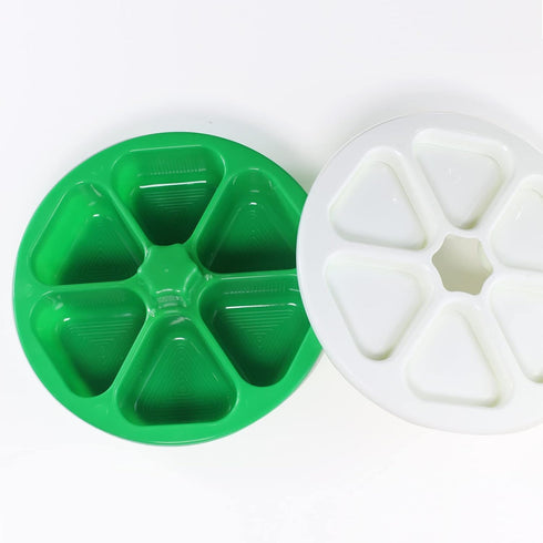 6 Cavity Triangle Sushi Mold Onigiri Rice Ball Press Maker Non-stick Sushi Maker Tools For Seaweed Cilantro Rice Balls...