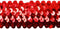Trims by the Yard 4-Row Metallic Stretch Versatile Crafts Durable Sequin Trim for Costumes Fashion and Home Decor, 1 1/2-Inch, 10-Yard Cut, Red...