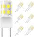 G8 LED Bulb Dimmable, 3W (20W-25W Halogen Equivalent), G8 GY8.6 Bi-Pin Base, T4 JCD Type 120V Mini G8 Bulb for Under Cabinet Puck Light, Under Cou...