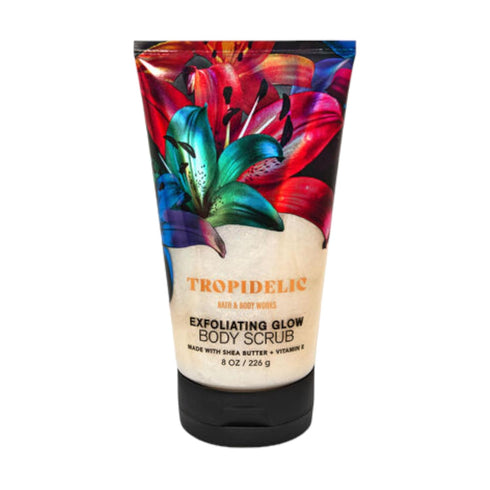 Bath and Body Works Creamy Body Scrub 8 Ounce (8 Ounce (Pack of 1), Tropidelic)...