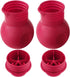 Webake Silicone Chocolate Melting Pot Microwave Melt and Pour Candy Butter Warmer for Mold Heat Sauce Syrup Cream, European Standard Silicone Baki...