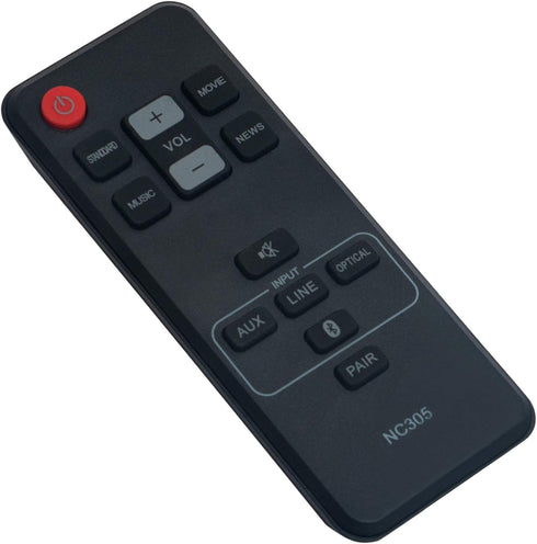 AIDITIYMI NC305 Sub NC304UH New Replacement IR Remote Fit for Magnavox 2.0ch Soundbar MSB2600 MSB2600/F7 Remote...