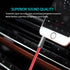 Alitutumao 3.5mm Audio Aux Cable, Hi-Fi Stereo 3.5mm Male to Male Audio Cord Compatible with Headphone, Smartphone, Car Stereo, Speaker, Tablets, ...