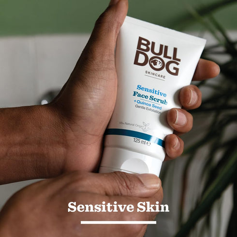 Bulldog Skincare Sensitive Face Scrub for Men 125 ml...