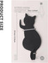 Self Adhesive Hooks 2 Pcs Stainless Steel Wall Hooks for Bathroom Kitchen Office Sticky Cat Hooks for Door Closet Decorative Wall Hanger Waterproo...