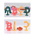 Baby Sensory Teether Toys?BRAVE Teething Toys for 6-12 Month olds?Silicone Alphabet Teether?Relief of Gum Pain...