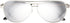 Panama Jack Men's Polarized Mirror Aviator Sunglasses, Shiny Silver, 53...