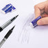 AUAUY 6PCS Metal Mechanical Pencil Set, 3PCS Drafting Pencils 0.5 mm & 0.7 mm & 0.9 mm & 3 PCS 2mm Art Pencil with 12 Tubes Lead Refills & 3 Erase...