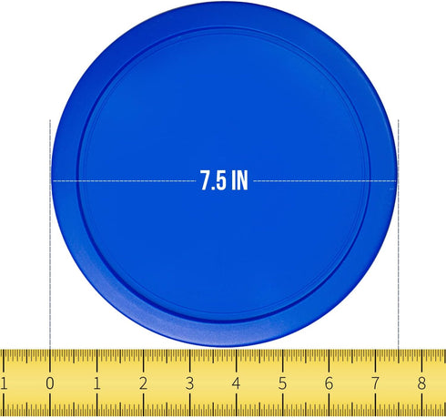 Replacement Lid for Pyrex 6 or 7 Cup Storage Plastic Cover Bowl Dish 7402-PC Blue (6-Pack)...