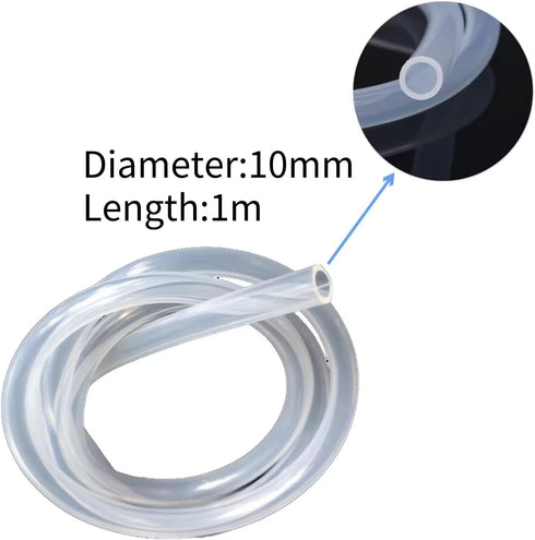 DC 24V 385 Diaphragm Water Pump 5-Piece Power Supply Filter Hose for Experimental Models...