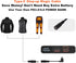 Heated Jacket Battery Stepup Adapter Charger for 7.4v 8.4v Heated Jacket, Heated Hoodies and Heated Vests (Not Working for 12V Heated Gear)......