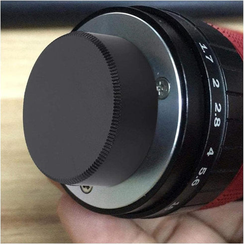 5pcs Alloy Rear Lens for C Mount Lenses, Rear Lens Cover 27mm(Black)...