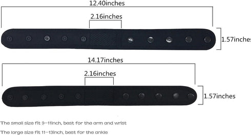 Wanty Adjustable Buckle Arm Bracelet Wear Band Ankle Wristband Band with Mesh Pouch for Fitbit ONE/Fitbit Flex 2/ Fitbit ALTA/ALTA HR/Activity Tra...
