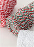 Twine String,328Ft Butcher?Twine,cotton?string?for cooking,crafts,gardening ,gift wrapping,plants(Deep blue and white)...