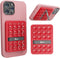 Silicone Suction Phone Case with Kickstand Adhesive Mount, Glass Gym Mirror Back of Phone Sticky Grip Suction Holder, Compatible with iPhone and A...