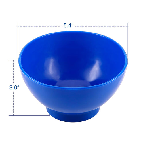 JMU Dental Mixing Bowl Large 5.4' x 3", Autoclavable Lab Flexible Rubber Mixing Bowl for Dental Lab Work...