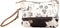 Myra Bag Urging Upcycled Canvas & Cowhide Wristlet Pouch Bag S-1514...