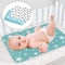 3 Pack Diaper Changing Pad, Maveek Portable Toddler Diaper Changing Pad Waterproof Baby Change Mats Premium Change Pad Liner Bed Pad Play Mat(Gree...