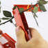 Rose Thorn and Leaf Stripping Tool, Rose Thorn Remover, Metal Flower Burrs Plier, DIY Bouquet Garden Florist Tool for Floral DIY and Gardening(Red...