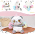 AIXINI Cute Pandacorn Plush Stuffed Unicorn Panda Bear Animal Plushie 10" Soft Toy with Rainbow Wings for Girls...