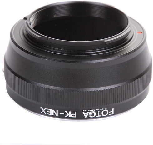 FOTGA Adapter Ring for Pentax PK K Lens to Sony E-Mount Mirrorless Camera NEX-5R 5T 3 NEX-6 NEX-7 a7 a7S a7R a7II a7SII a7RII a6500 a6300 a6000 a5...