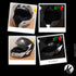 VFLUO - Reflective Sticker Sheet for Bike, Motorcycle, Scooter, Helmets, Stroller/Multi-use - DIY Adhesive board - 3M Technology - High Visibility...