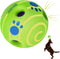 Large Giggle Ball for Dogs, Squeaky Dog Toys Ball, Durable Interactive Dog Toys Ball for Medium/Large Dogs, Fun Giggle Sounds When Rolled or Shake...