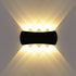 Kawell 8W Modern Wall Sconces LED Wall Light Up Down Indoor Outdoor Aluminum Wall Lamp LED Waterproof IP65 for Bedroom Living Room Bathroom Stairs...
