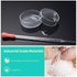 OLYCRAFT 6PCS Glass Petri Dishes High Borosilicate Glass Bacterial Culture Dishes with Lid 60mm Dia x 18mm Deep with 2pcs Glass Culture Plate for ...