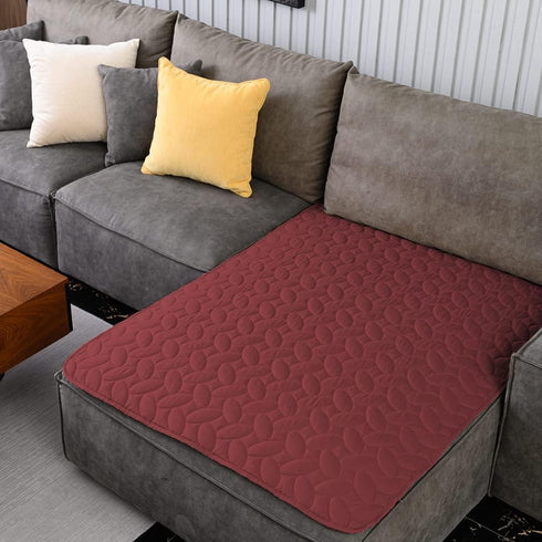 Ameritex Pet Bed Cover Dog Bed Blanket for Sofa and Furniture Waterproof New Pattern Design (40x50 Inch, Burgundy)...