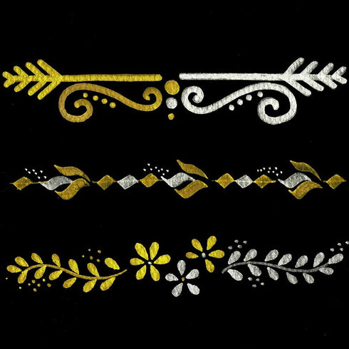 Kuretake Zig Gold and Silver pens Assortment Set, Professional Quality for Artist, Christmas Card, Brush Lettering, Illustration, Card Making, Wri...