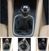 Vbestlife. Automotive Manual Gear Shifting Knob ,Knob Gaiter 5 Speed Car Gear Shift Knob Gearstick Gaiter Boot Kit for 6 Mk5 Mk6 Jetta 20052014 20...