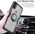 Design for iPhone XR Case Thin,iPhone XR Cases Clear iPhone XR Case Transparent,iPhone XR Case Stand Magnetic Ring Shockproof Silicone Hard Back C...