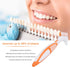 Denture Brush Denture Toothbrush Washing Brush Dual Head Denture Washing Tools,Premium Hygiene Denture Brush False Teeth Brushing Tools for Dentur...