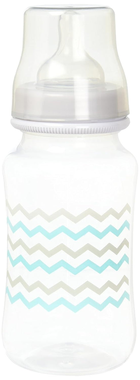 2 Piece Wide Bottle Elephant Zigzag, Teal/Grey...