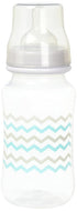 2 Piece Wide Bottle Elephant Zigzag, Teal/Grey...