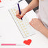 Dry Erase Addition & Subtraction White Board, 4" x 12" Number Line Double Side Table Math Manipulatives Lapboard for Kids Students Classroom Home...