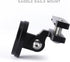 Cycling Mount for Garmin Varia Mount RTL510, RTL515 and TL300 Varia Rearview Radar or Tail Light, Solid All Metal Mount for Garmin Varia Under Bik...