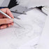 Acooruiteng 100 Sheets Tracing Paper A4 Size Vellum Paper High Transparency Tracing Paper for Drawing Tracing Paper Pad Trace Paper for Drawing,Tr...