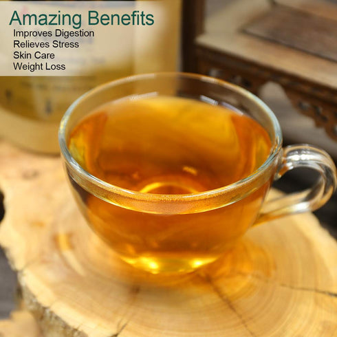 FullChea - Chinese Tea Golden Monkey - Fujian Black Tea Loose Leaf - Golden Tea Chinese - Pleasant Taste with Malt and Chocolate - 4oz / 113g...